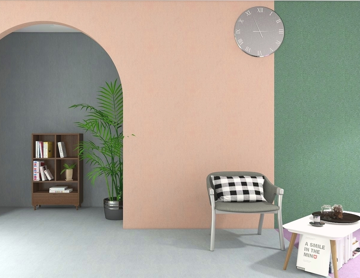 橙博士艺术漆上墙效果2|空间|家装设计|Ju也一样 - 原创作品 - 站酷 (ZCOOL)